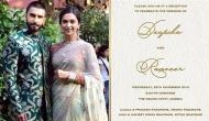 Deepika Padukone and Ranveer Singh Wedding: Deepveer requested their guests not to give any gift for this good cause! Check here