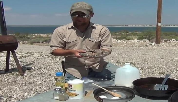 Man Fry Snake