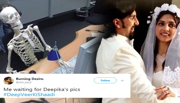 Deepika Padukone and Ranveer Singh Wedding: Netizens are crying for a single pic from Deepveer’s wedding; check out some funny memes