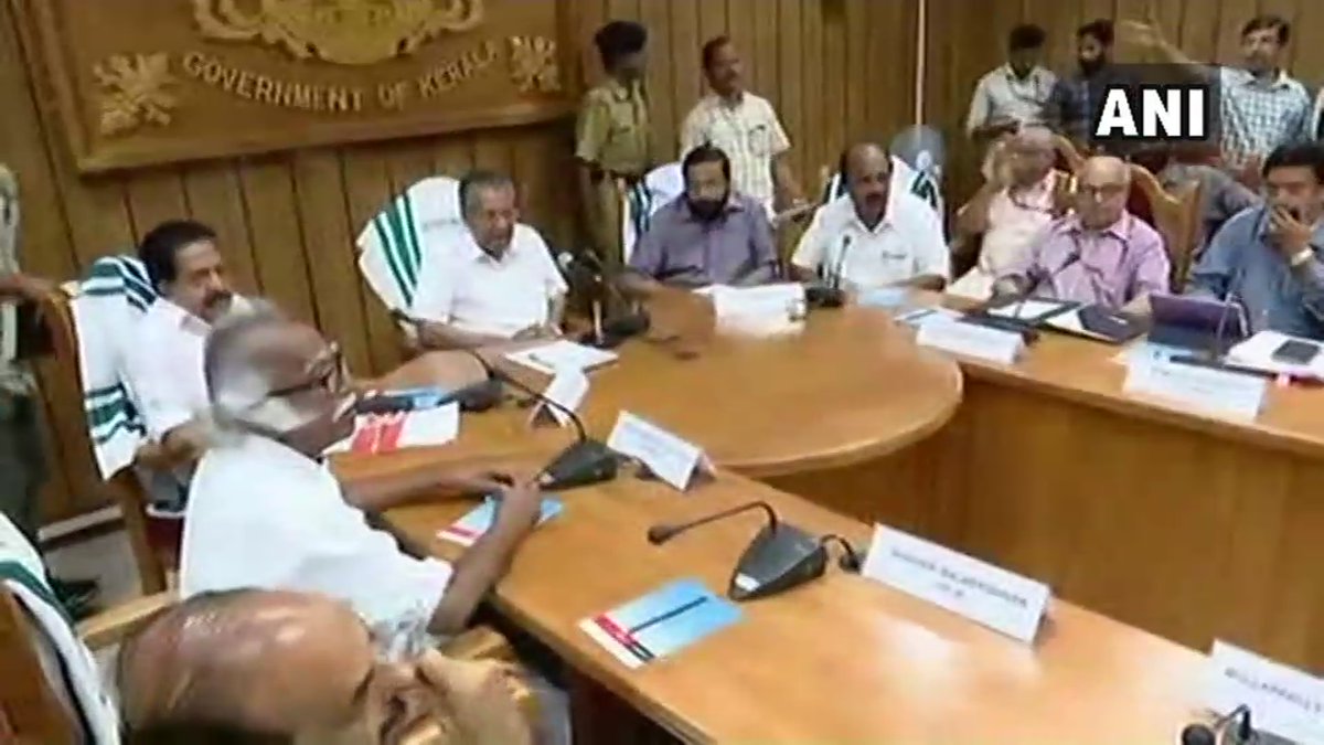 Sabarimala Temple row: Congress, BJP walkout of the all party meeting called by Kerala CM ahead of temple opening on Saturday