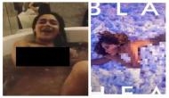 Sara Khan, after the bathtub scandal goes nude again for the song ‘Blackheart;’ picture went viral that got brutally trolled