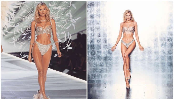 This top model add fire on ramp in diamond bikini; you will be shock to know how much this outfit cost; see pics