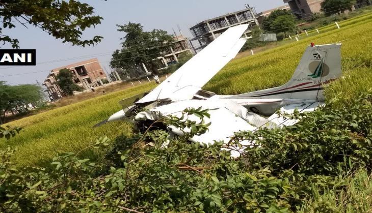 Aircraft crash in Telangana
