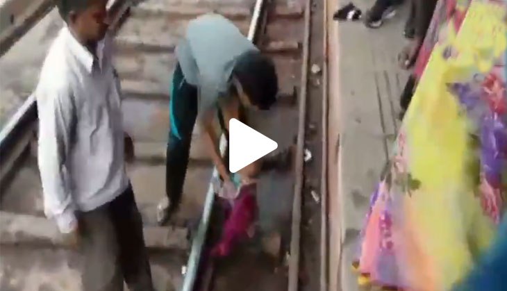 Mathura: Miracle! One-year-old girl survived unhurt after a train passed over her; here's the shocking video