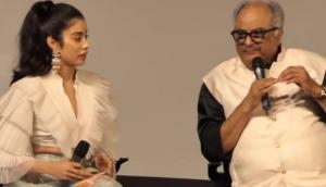 Video: Janhvi Kapoor and Boney Kapoor got emotional over remembering Sridevi; Dhadak actress shares an emotional poem