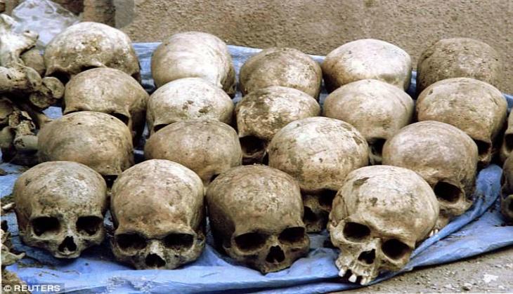 Bihar: Shocking! Around 16 human skulls and 34 skeletal remains found at Chapra Railway Station; one held