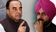 BJP leader Subramaniam Swamy on Congress leader Sidhu: He should be arrested and interrogated for visiting Pakistan
