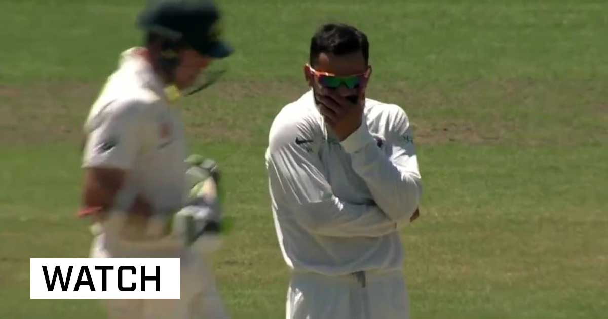 After showing off his batting skills Virat Kohli now amazed everyone by taking a wicket: Watch Video