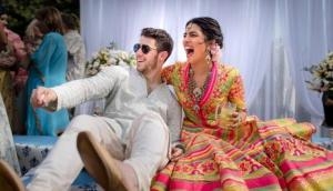 Priyanka Chopra and her husband Nick Jonas share two beautiful sneak peek from their grand wedding celebration in Jodhpur