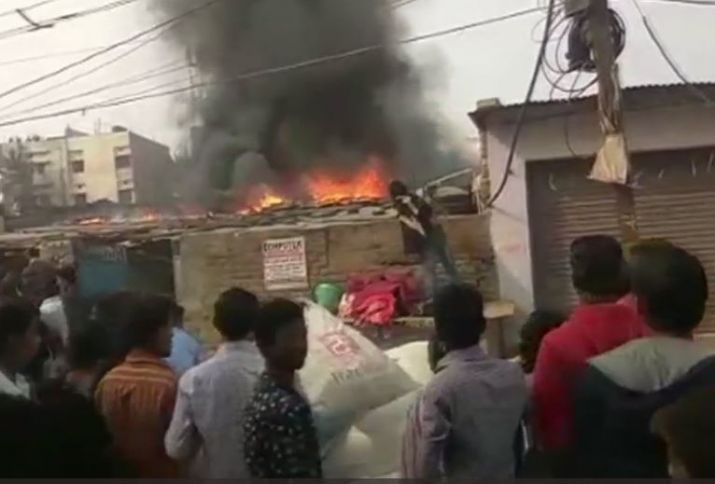 Bihar fire: Shocking! Massive fire breaks out at plastic factory in Patna; fire tenders rushed to spot