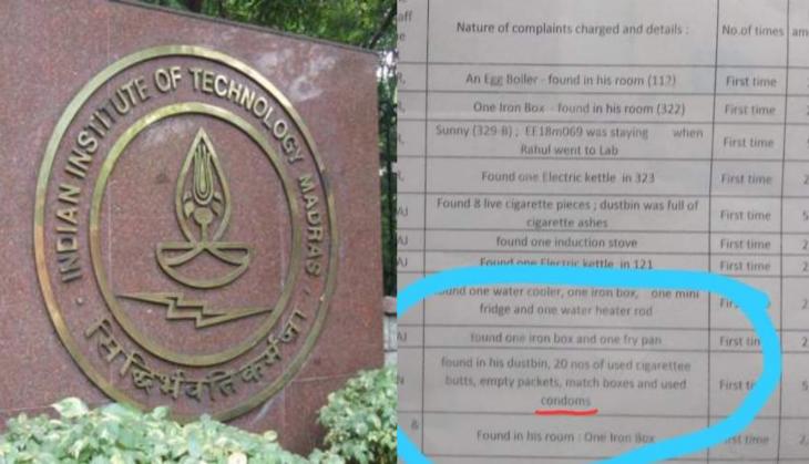 Shocking Iit Madras Hostel Allegedly Puts Student Name On