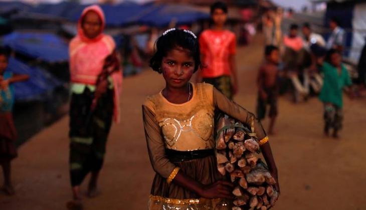 Girls in shelter home