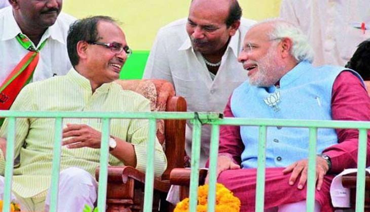 Modi and shivraj singh