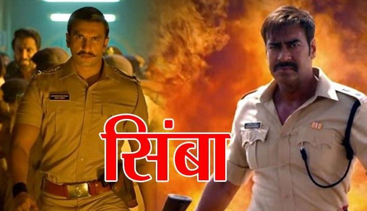 Ranveer Singh with Ajay Devgn