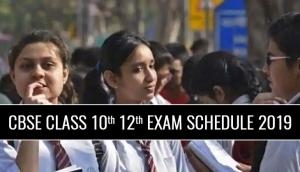 CBSE Class 10th, 12th Exam Schedule 2019: On this date CBSE will release your exam datesheet; see details