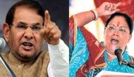 Rajasthan CM Vasundhara Raje feel insulted after Sharad Yadav called her ‘fat’ during election campaign