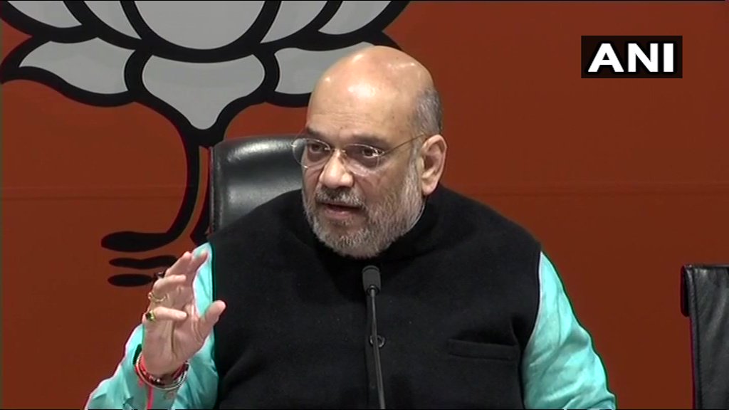Amit Shah questions Pak PM's silence on Pulwama attacks, says 'how can India trust him'