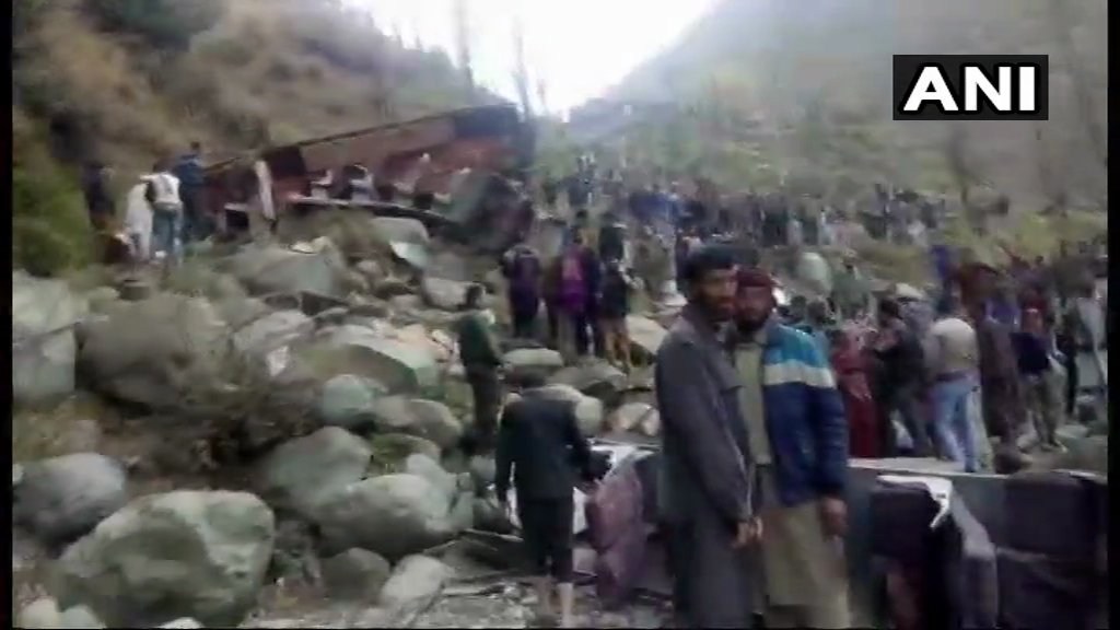 Jammu and Kashmir Accident: 11 killed, many injured after a bus fell into a deep gorge in J&K's poonch