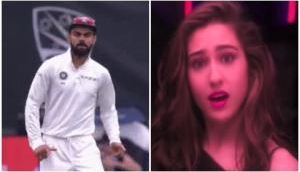 Watch: Virat Kohli dances to the tune of 'Aankh maare O Ladki' in between the Test match against Australia