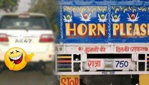 WOW! Check out these funny car & bike number plates that will make you laugh you so hard!