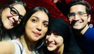 Simmba actress Sara Ali Khan reached theater wearing Burka with mom Amrita Singh to watch Kedarnath, see pics