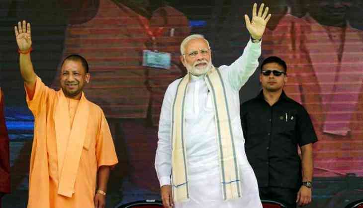 Image result for . PM Modi made corruption free India: Yogi Adityanath