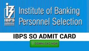 IBPS SO Admit Cad 2018: Here are some simple steps to download your SO prelims hall tickets