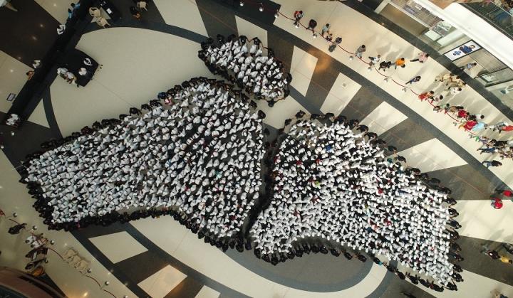 Apollo Hospitals creates Guinness World Records® by forming largest human image of a human bone