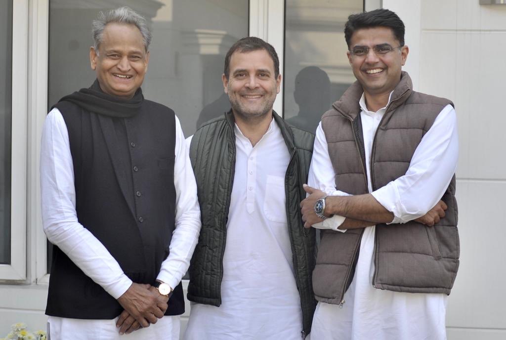 Rajasthan Standoff ends: Rahul Gandhi selects Ashok Gehlot as CM over Sachin Pilot; tweets saying, 'United colors of Rajasthan'