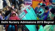 Delhi Nursery Admissions 2019: Over 1000 private schools started admissions process from today; this is what parents should know
