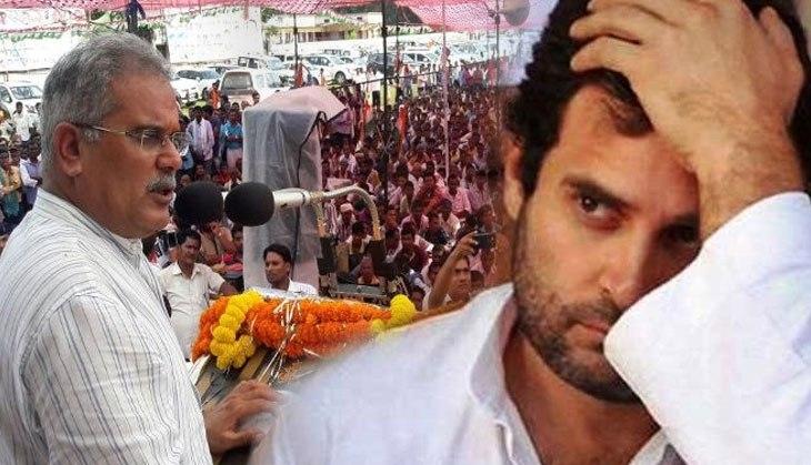 rahul gandhi and bhupesh baghel