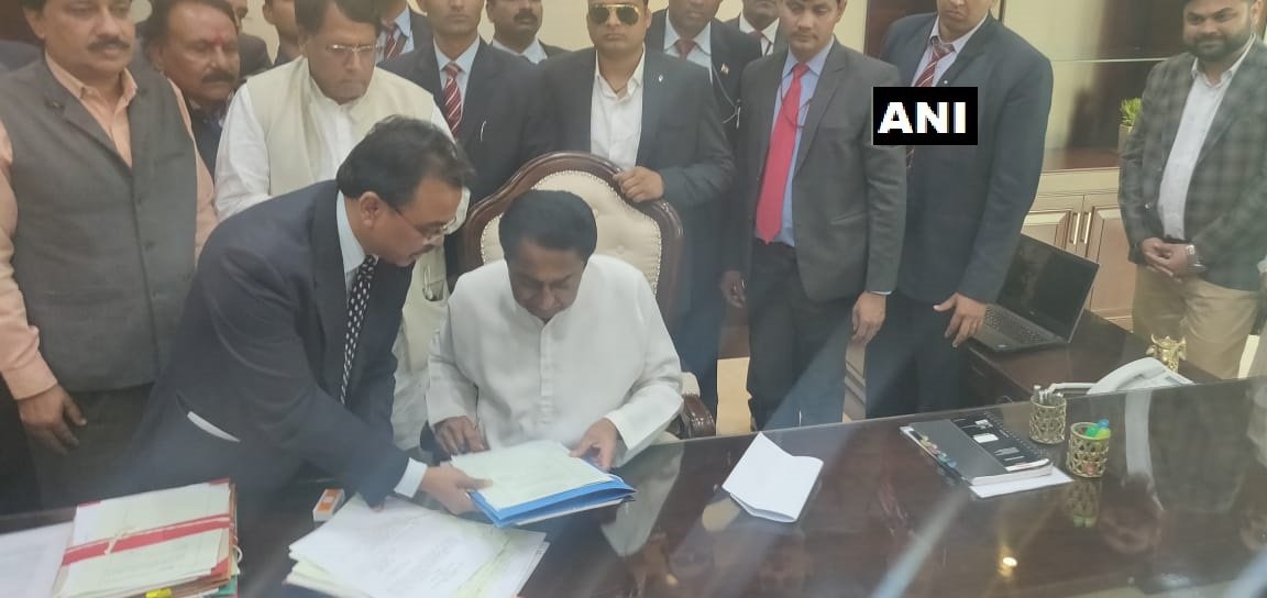 Madhya Pradesh CM Kamal Nath waives off farm loans in his first decision after swearing-in-ceremony