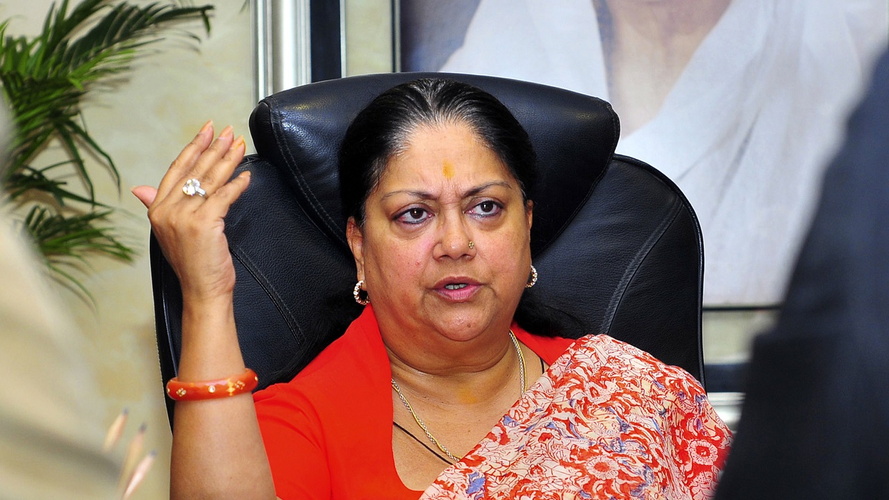 Vasundhara Raje hits back over 'poster row', says want to rule hearts of people