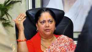 Vasundhara Raje calls clashes in Rajasthan 'a result of appeased culture' under Congress rule 