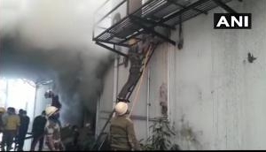 Fire breaks out in a tea godown in West Bengal's Siliguri, 4 fire tenders at the spot, no casualties reported