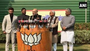 Bihar-seat sharing: Nitish Kumar's JDU, BJP to contest 17 seats each; LJP gets 6, Paswan won’t contest 2019 polls