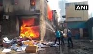 Mumbai fire: Massive fire breaks out at Mumbai's cloth factory in Damu Nagar; 4 fire tenders reach the spot