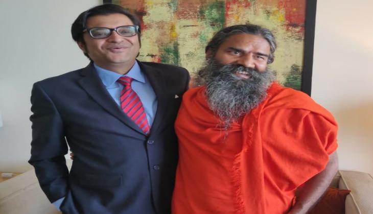 Yoga guru Ramdev Baba calls Arnab Goswami a thorough patriotic journalist; here’s what he had to say