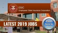 ESIC Recruitment 2019: Jobs for MBBS degree holder! Know how to apply for the latest vacancies