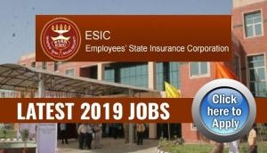 ESIC Recruitment 2019: Jobs for MBBS degree holder! Know how to apply for the latest vacancies