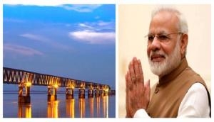 PM Modi to inaugurate India’s longest road-cum-rail bridge over river Brahmaputra on this Christmas Day