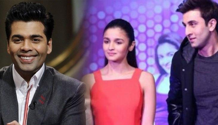 Karan Johar & Ranbir Kapoor and Alia Bhatt