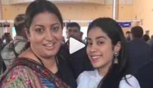 Janhvi Kapoor calls Smriti Irani 'Aunty;' Irani replied 'ye Aaj kal ke bachche'
