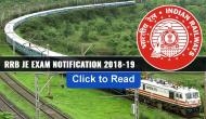 RRB JE Recruitment 2019: Get ready to apply online for over 13000 post jobs from today; here’s how