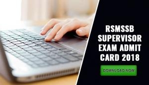 RSMSSB Exam Admit Card 2018: Here's how to download your Supervisor hall tickets