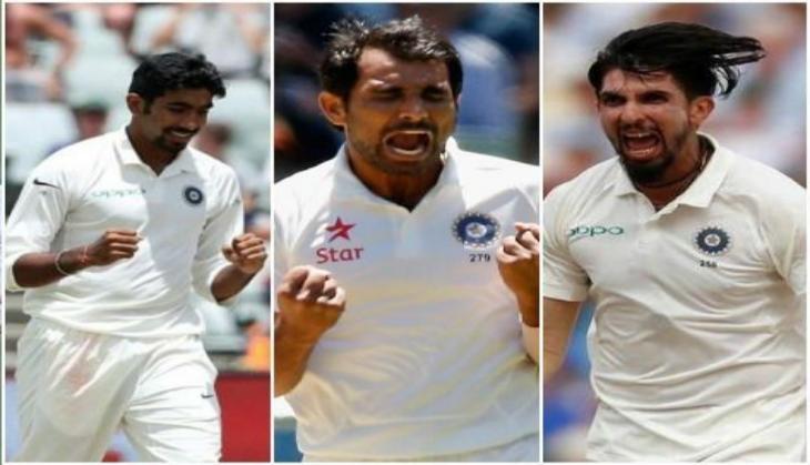 ishant bumrah and shami