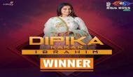 Bigg Boss 12 Winner: TV actress Dipika Kakar wins Bigg Boss 12 trophy, beats Sreesanth