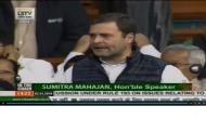 Rahul Gandhi attacks Manohar Parrikar in Lok Sabha, says 'has secrets of Rafale deal under his bed'; tries to play an audio tape