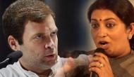 'Rahul Gandhi has a special obsession with BJP,' says Smriti Irani, in a dig over Gandhi scion