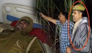 Shocking! UP cop who shouted ‘Thain Thain’ to scare the criminals, got injured in an encounter